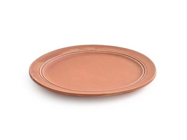 MISHIM POTTERY CREATION StiLL round plate S / ミシンポタリークリエイション スティル ラウンドプレート S（薄緋） （食器・テーブルウェア > 皿・プレート） 1