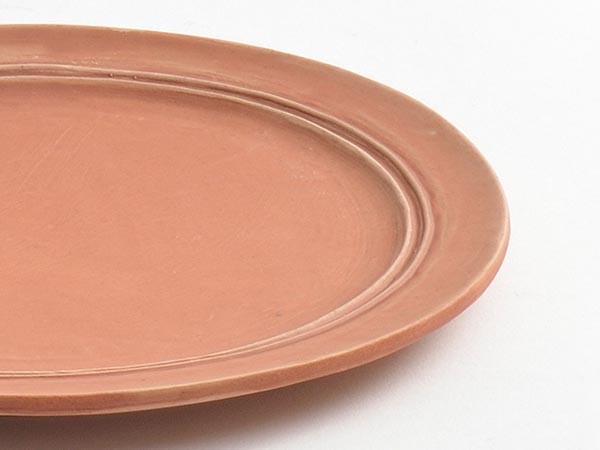 MISHIM POTTERY CREATION StiLL round plate S / ミシンポタリークリエイション スティル ラウンドプレート S（薄緋） （食器・テーブルウェア > 皿・プレート） 21