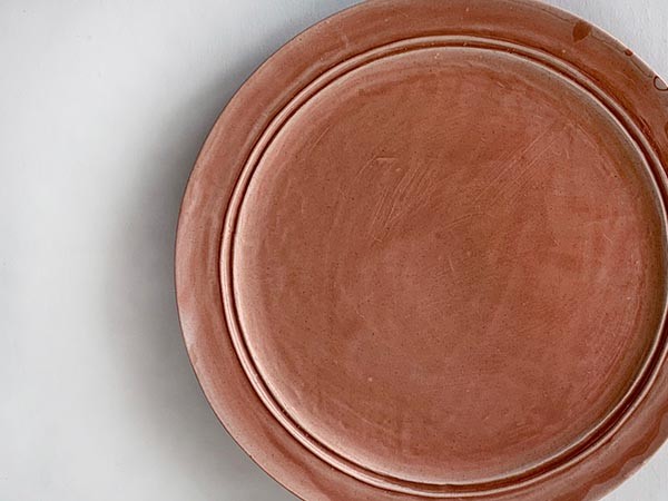 MISHIM POTTERY CREATION StiLL round plate S / ミシンポタリークリエイション スティル ラウンドプレート S（薄緋） （食器・テーブルウェア > 皿・プレート） 17