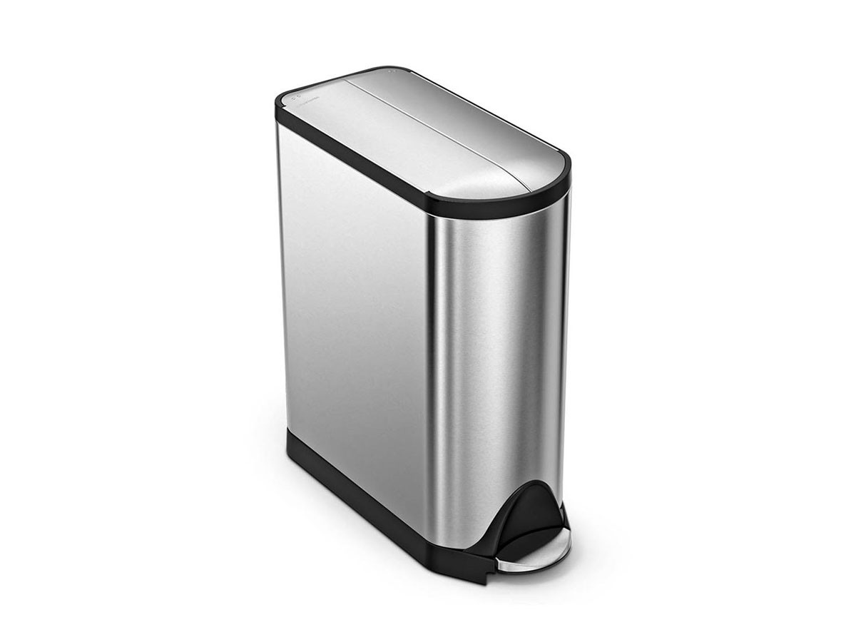 simplehuman DUAL COMPARTMENT BUTTERFLY STEP CAN