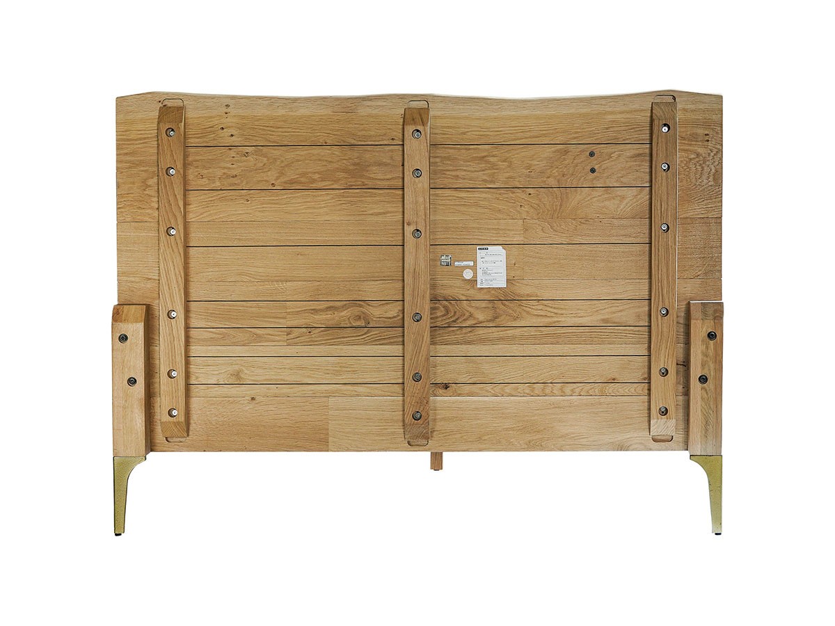 SQUARE ROOTS PRANA DOUBLE BED FRAME / スクエアルーツ プラーナ ダブル ベッドフレーム （ローオーク） （ベッド・寝具 > ダブルベッド） 7