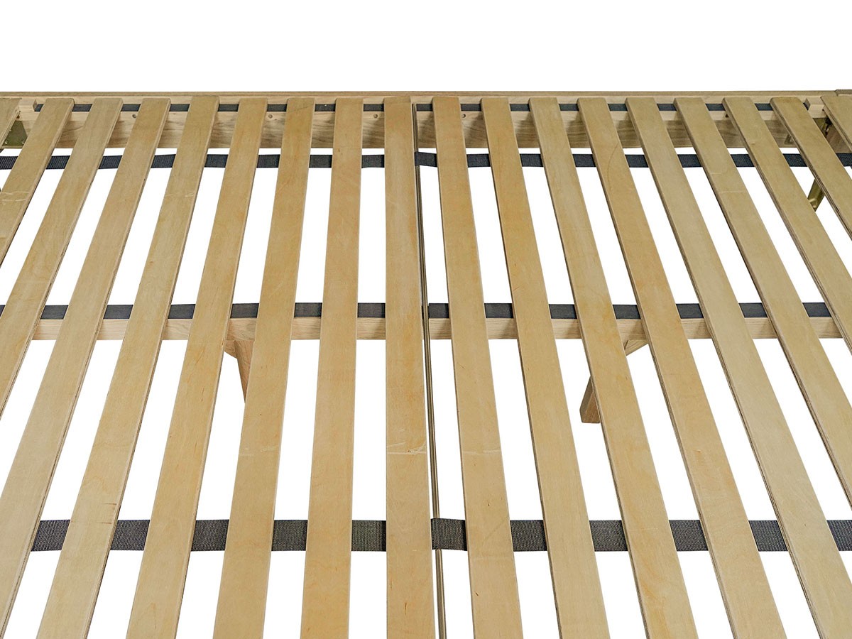 SQUARE ROOTS PRANA DOUBLE BED FRAME / スクエアルーツ プラーナ ダブル ベッドフレーム （ローオーク） （ベッド・寝具 > ダブルベッド） 9