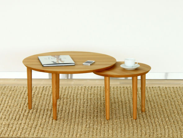 TAKANO MOKKOU BALLOON LIVING TABLE / 高野木工 バルーン リビングテーブル 69-2枚（アルダー） （テーブル > ローテーブル・リビングテーブル・座卓） 7