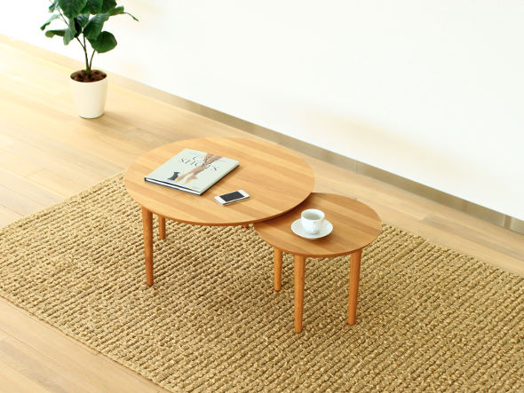 TAKANO MOKKOU BALLOON LIVING TABLE / 高野木工 バルーン リビングテーブル 69-2枚（アルダー） （テーブル > ローテーブル・リビングテーブル・座卓） 10