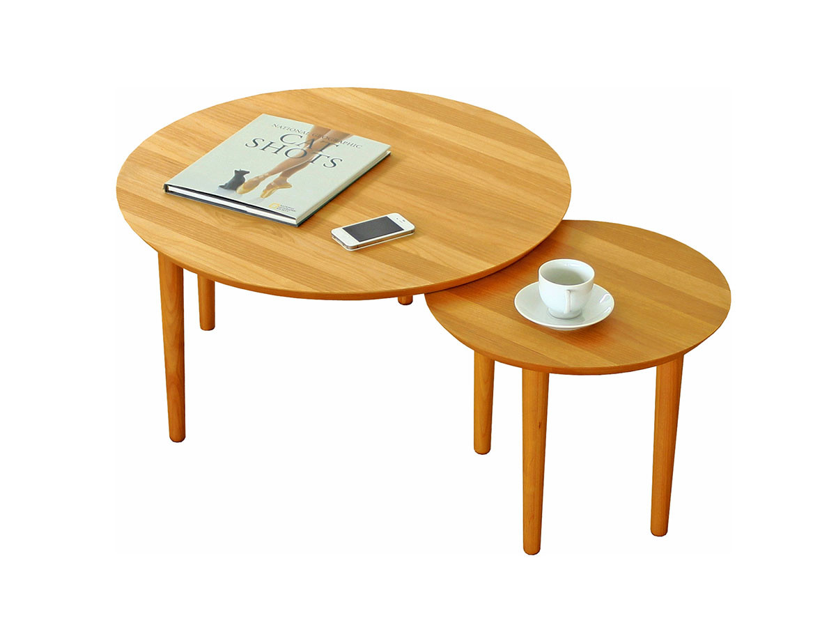 TAKANO MOKKOU BALLOON LIVING TABLE / 高野木工 バルーン リビングテーブル 69-2枚（アルダー） （テーブル > ローテーブル・リビングテーブル・座卓） 1