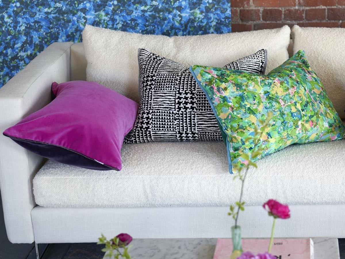 DESIGNERS GUILD Cassia Cushion / デザイナーズギルド カシア クッション 60 × 45cm （クッション > クッション・クッションカバー） 5