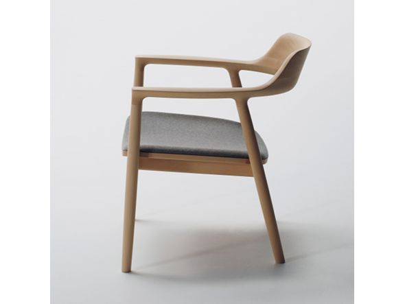HIROSHIMA Lounge Chair / ヒロシマ ラウンジチェア 張座（ビーチ） （チェア・椅子 > ラウンジチェア） 4