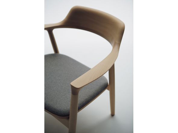 HIROSHIMA Lounge Chair / ヒロシマ ラウンジチェア 張座（ビーチ） （チェア・椅子 > ラウンジチェア） 6