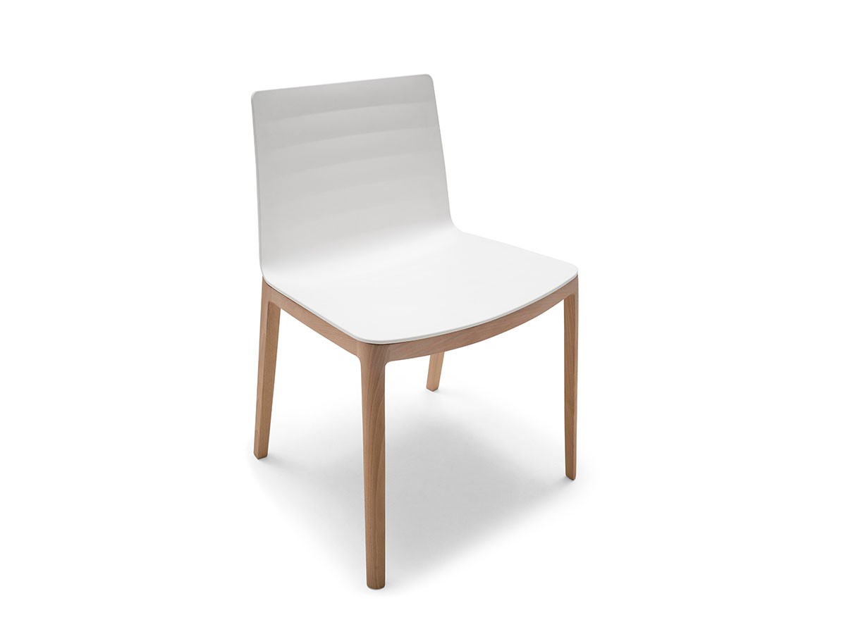 Andreu World Flex Chair
Thermo-polymer Shell / アンドリュー・ワールド フレックス チェア SI1314
木脚（サーモポリマーシェル） （チェア・椅子 > ダイニングチェア） 13