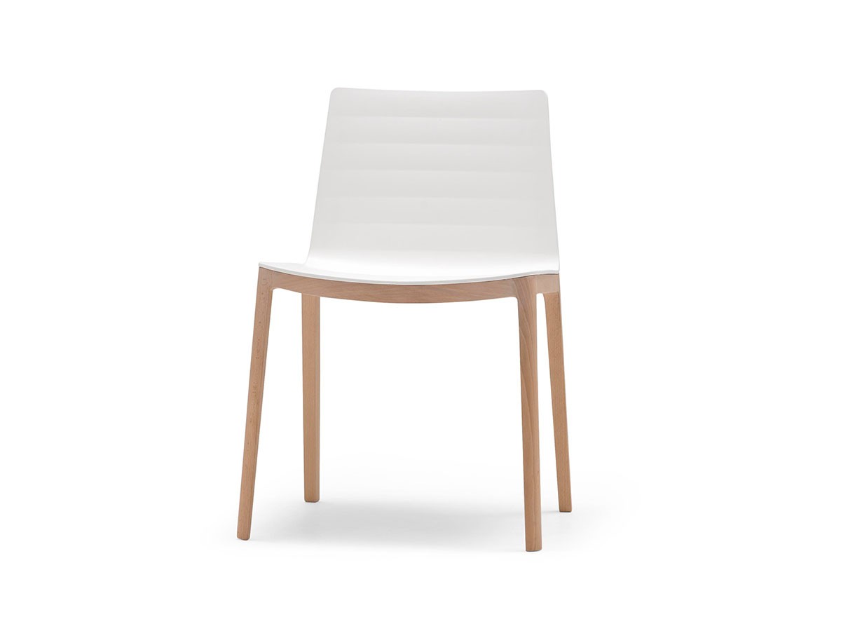 Andreu World Flex Chair
Thermo-polymer Shell / アンドリュー・ワールド フレックス チェア SI1314
木脚（サーモポリマーシェル） （チェア・椅子 > ダイニングチェア） 1