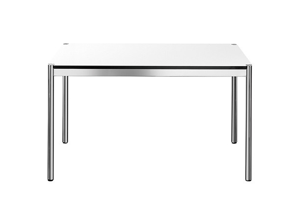 USM USM Haller Table / ユーエスエム USMハラーテーブル 日本限定サイズ, L / D / H：1250 / 600 /  740 mm, パールグレーラミネート