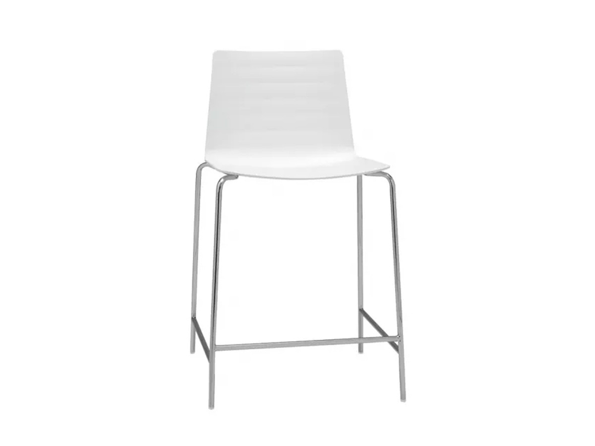 Andreu World Flex Chair
Counter Stool  52
Thermo-polymer Shell / アンドリュー・ワールド フレックス チェア BQ1309
カウンタースツール 52 スチール脚（サーモポリマーシェル） （チェア・椅子 > カウンターチェア・バーチェア） 1