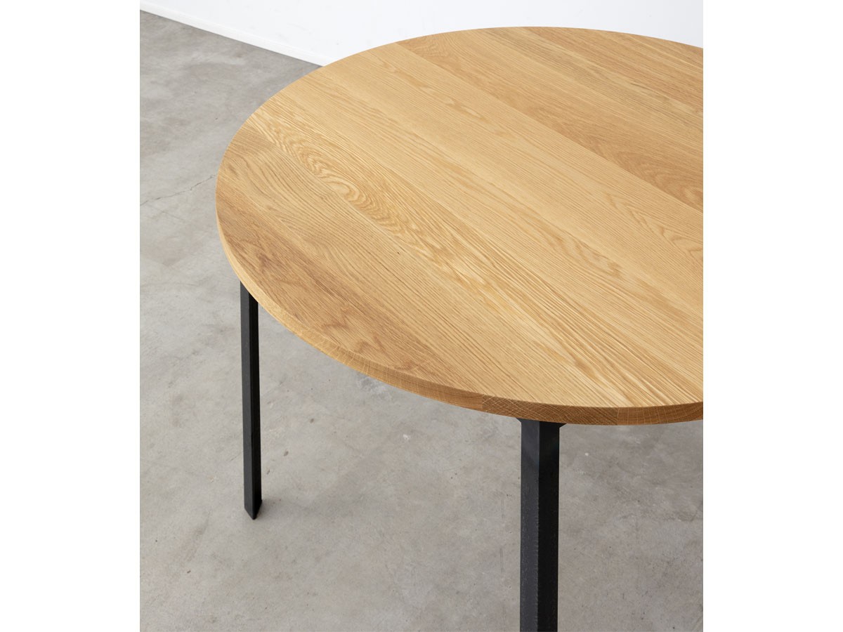 HOIM Angle Dining Table Round / ホイム アングル ダイニングテーブル ラウンド （テーブル > カフェテーブル） 3