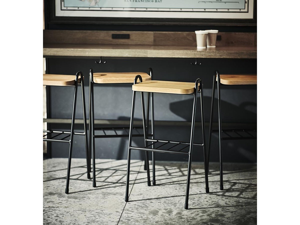 Coccole HIGH STOOL / コッコレ ハイスツール C335AS （チェア・椅子 > カウンターチェア・バーチェア） 2