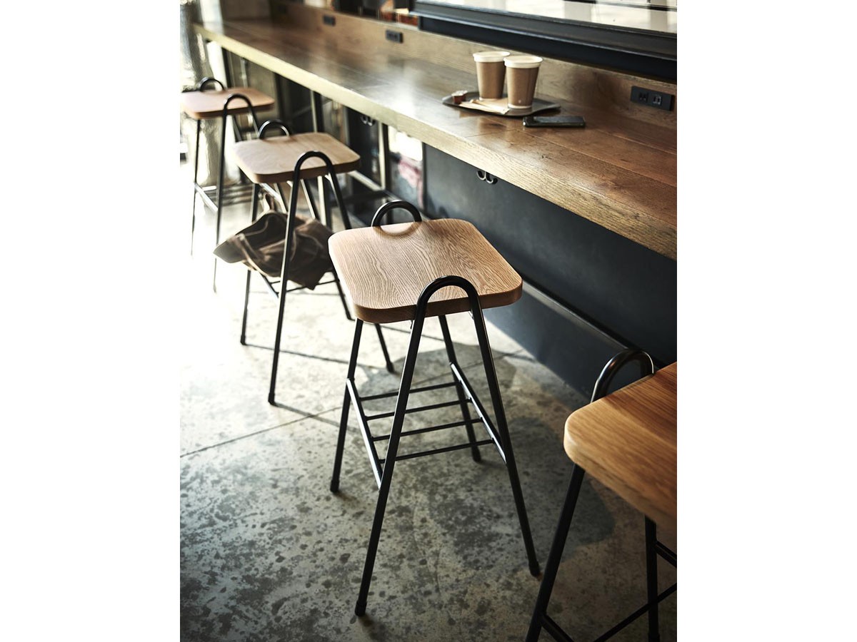 Coccole HIGH STOOL / コッコレ ハイスツール C335AS （チェア・椅子 > カウンターチェア・バーチェア） 3