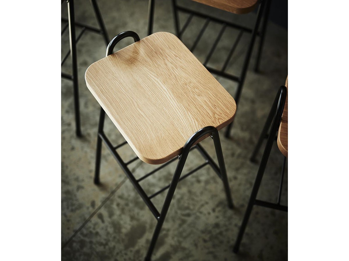 Coccole HIGH STOOL / コッコレ ハイスツール C335BS （チェア・椅子 > カウンターチェア・バーチェア） 5