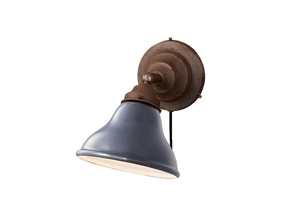 CUSTOM SERIES
Basic Wall Lamp × Mini Flare Enamel / カスタムシリーズ
ベーシックウォールランプ × ミニエナメル（フレアー） （ライト・照明 > ブラケットライト・壁掛け照明） 1