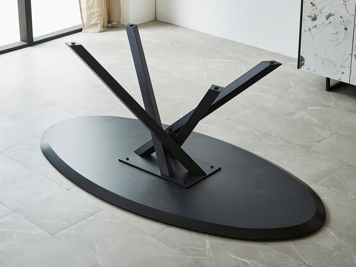 Oval Dining Table / オーバルダイニングテーブル X脚 #122577 （テーブル > ダイニングテーブル） 6