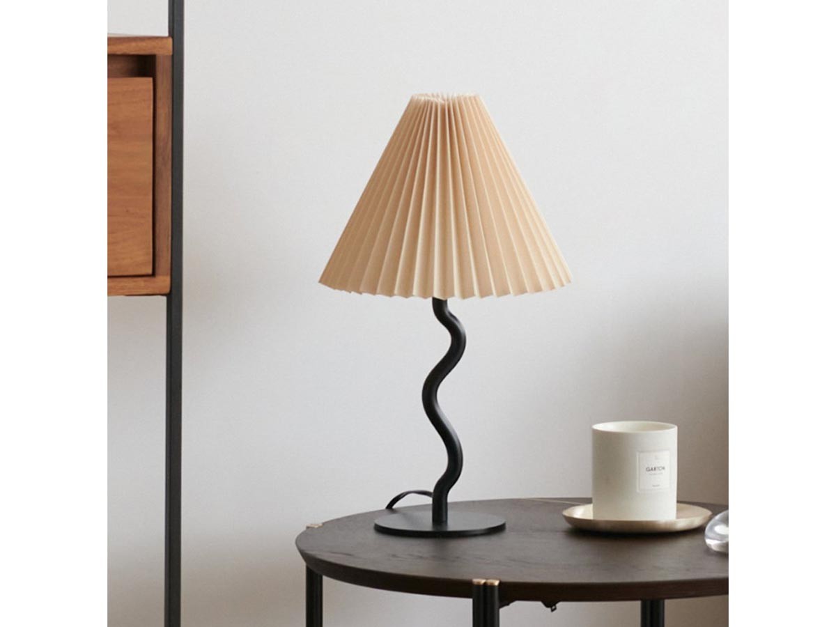 JOURNAL STANDARD FURNITURE WAVY TABLE LAMP / ジャーナルスタンダードファニチャー ウェービー テーブルランプ （ライト・照明 > テーブルランプ） 1