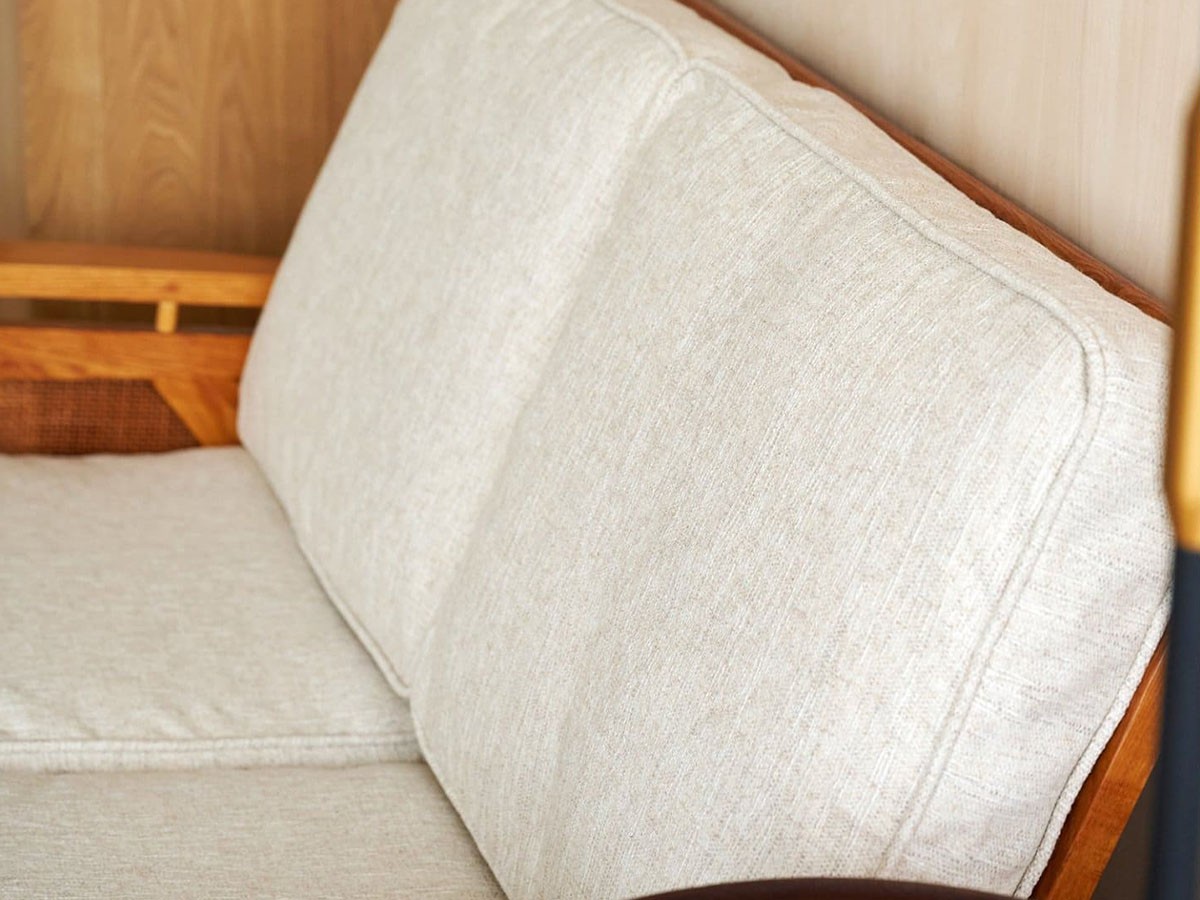 ACME Furniture WICKER SOFA 2P / アクメファニチャー ウィッカー ソファ 2人掛け（アイボリー） （ソファ > 二人掛けソファ） 6