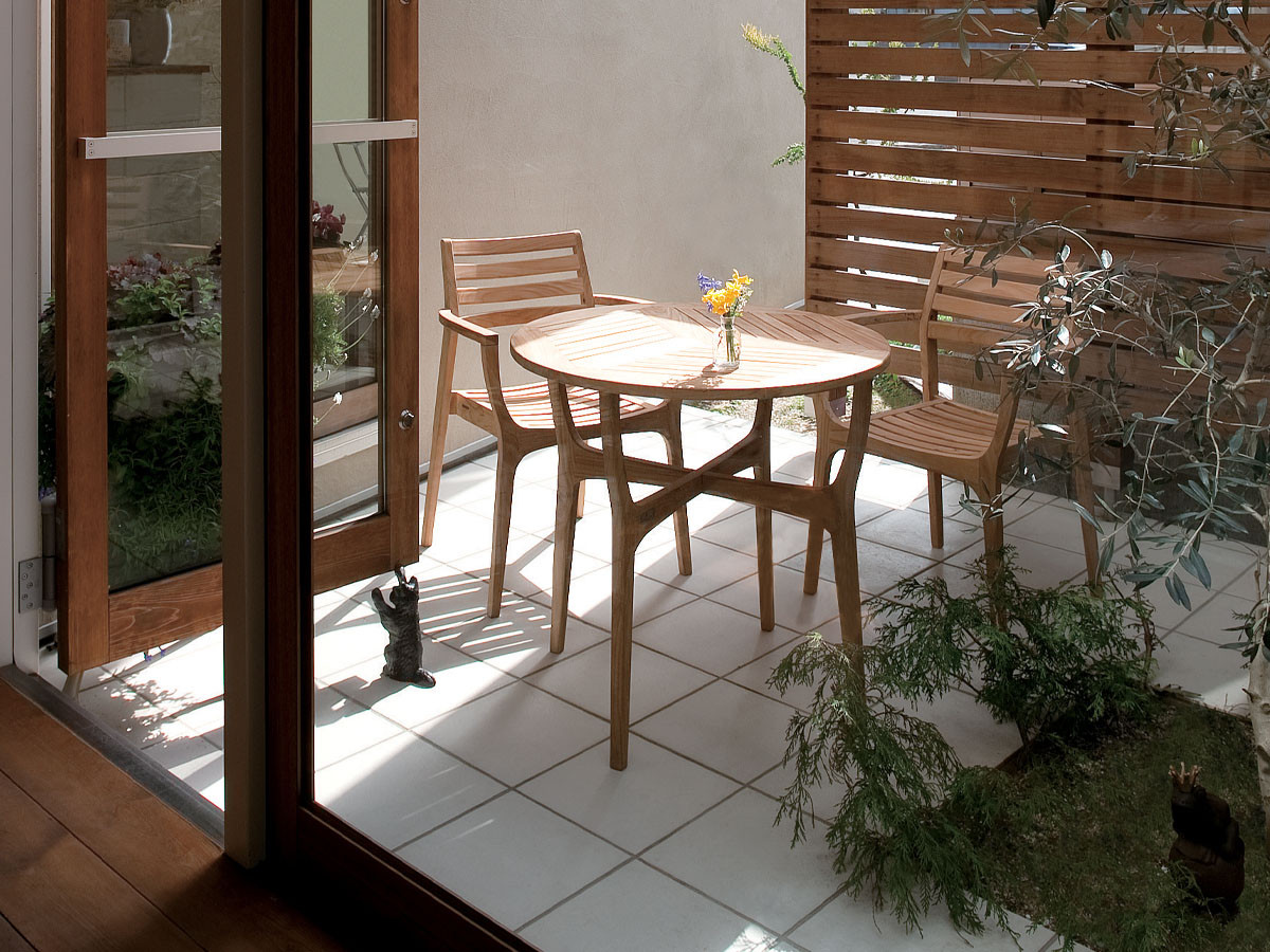 Teak Style Lotus Arm Chair / チークスタイル ロータス アーム