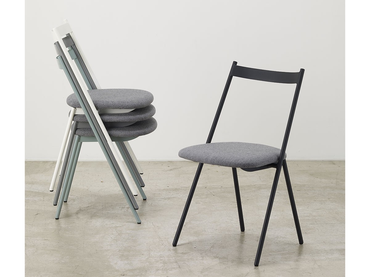 杉山製作所 WORKER stacking Chair / すぎやませいさくしょ ワーカー スタッキングチェア （チェア・椅子 > ダイニングチェア） 5