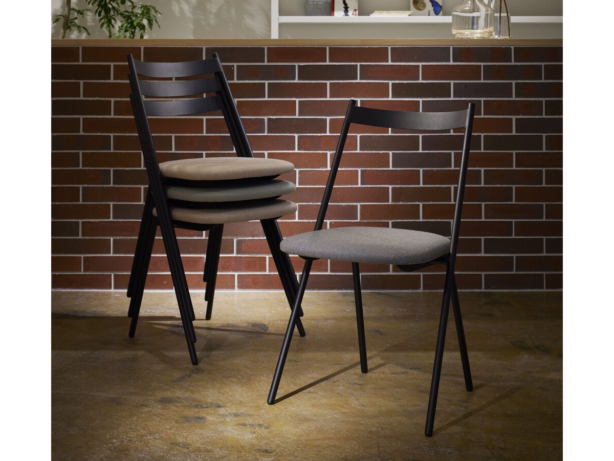 杉山製作所 WORKER stacking Chair / すぎやませいさくしょ ワーカー スタッキングチェア （チェア・椅子 > ダイニングチェア） 9