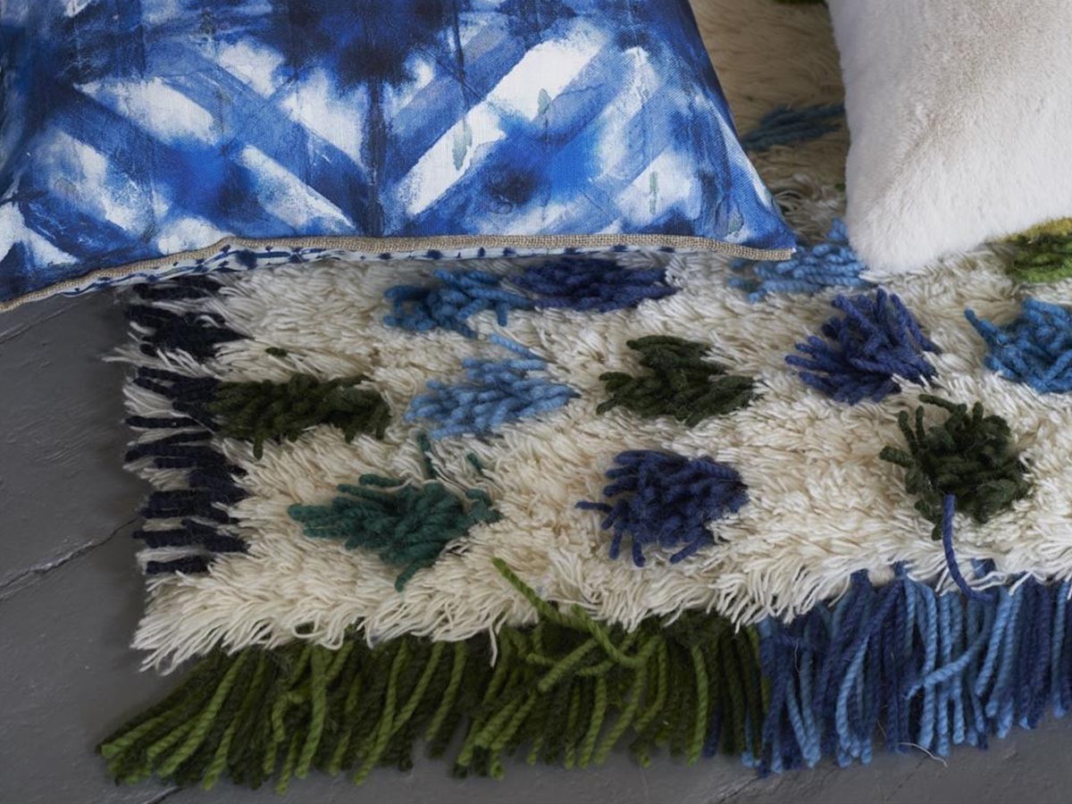 DESIGNERS GUILD Valais Rug / デザイナーズギルド ヴァレ ラグ（コバルト） （ラグ・カーペット > ラグ・カーペット・絨毯） 6