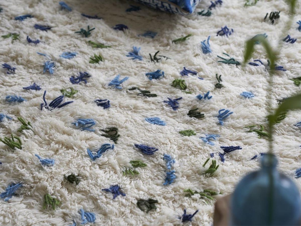 DESIGNERS GUILD Valais Rug / デザイナーズギルド ヴァレ ラグ（コバルト） （ラグ・カーペット > ラグ・カーペット・絨毯） 5