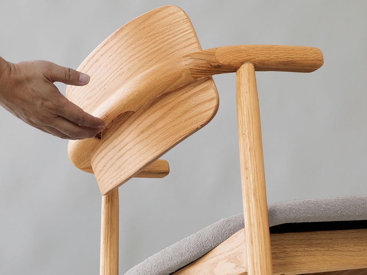 nook dining chair half arm / ヌーク ダイニングチェア ハーフアーム （チェア・椅子 > ダイニングチェア） 17