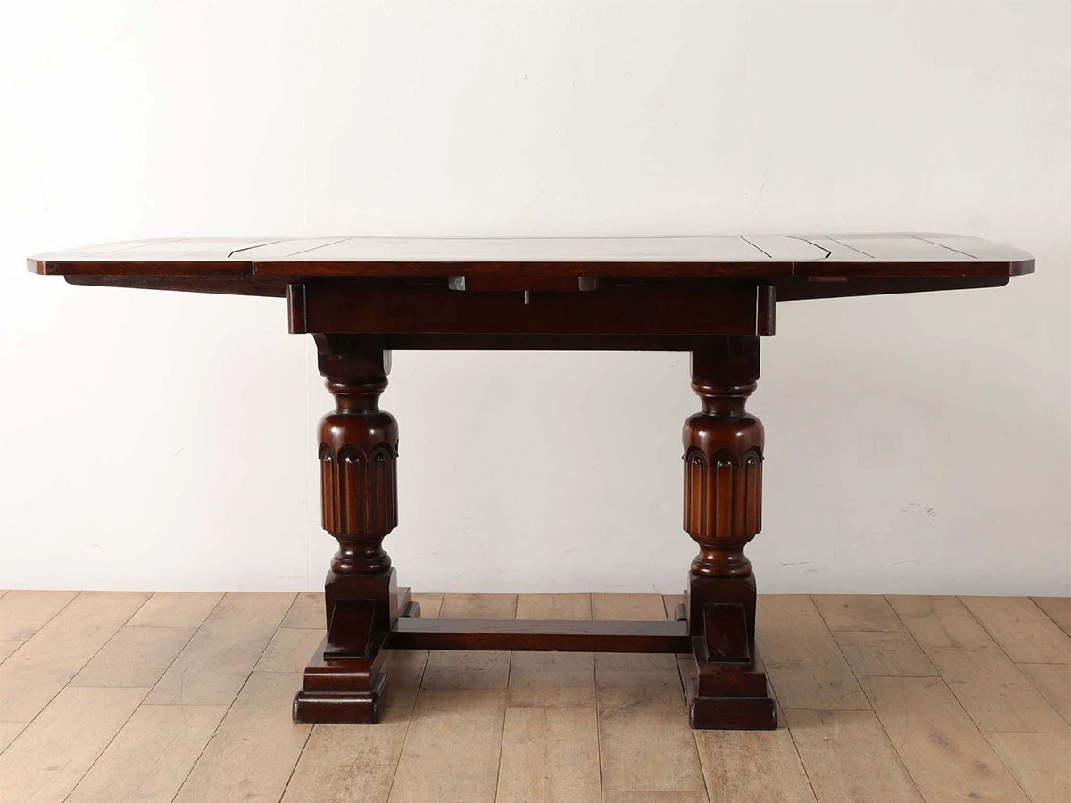 Lloyd's Antiques Real Antique
Drawleaf Table / ロイズ・アンティークス イギリスアンティーク家具
ドローリーフテーブル IX001543 （テーブル > ダイニングテーブル） 7