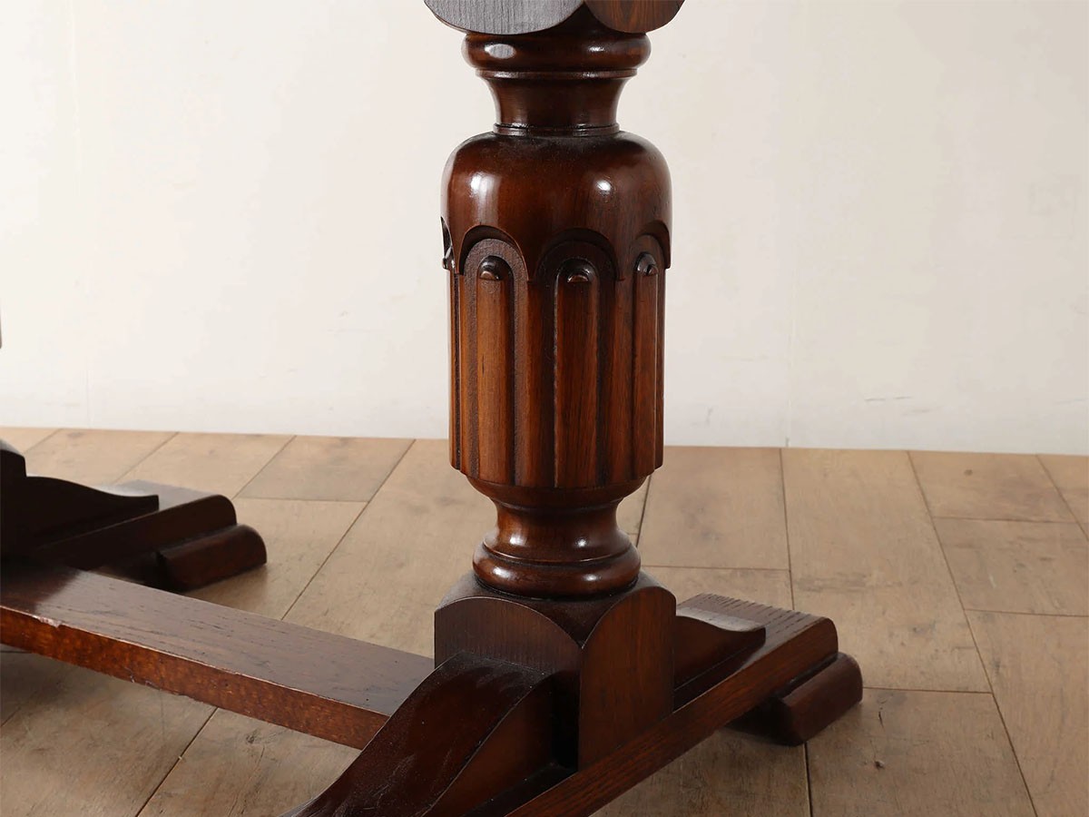 Lloyd's Antiques Real Antique
Drawleaf Table / ロイズ・アンティークス イギリスアンティーク家具
ドローリーフテーブル IX001543 （テーブル > ダイニングテーブル） 19