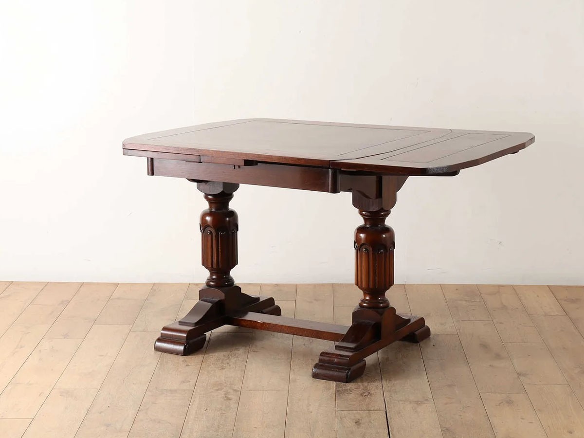 Lloyd's Antiques Real Antique
Drawleaf Table / ロイズ・アンティークス イギリスアンティーク家具
ドローリーフテーブル IX001543 （テーブル > ダイニングテーブル） 2
