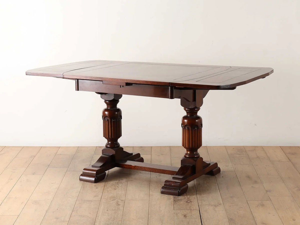 Lloyd's Antiques Real Antique
Drawleaf Table / ロイズ・アンティークス イギリスアンティーク家具
ドローリーフテーブル IX001543 （テーブル > ダイニングテーブル） 3