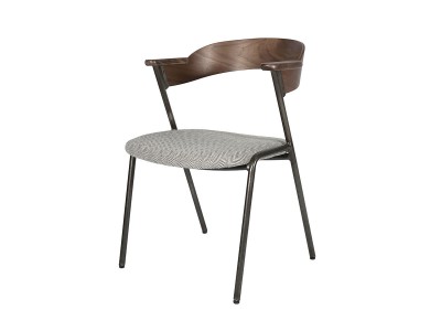 a.depeche danis short arm chair WN / アデペシュ ダニス