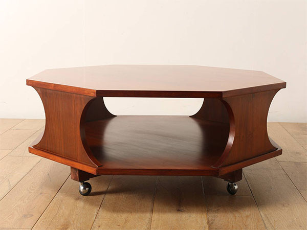 Lloyd's Antiques Real Antique Octagon Coffee Table / ロイズ