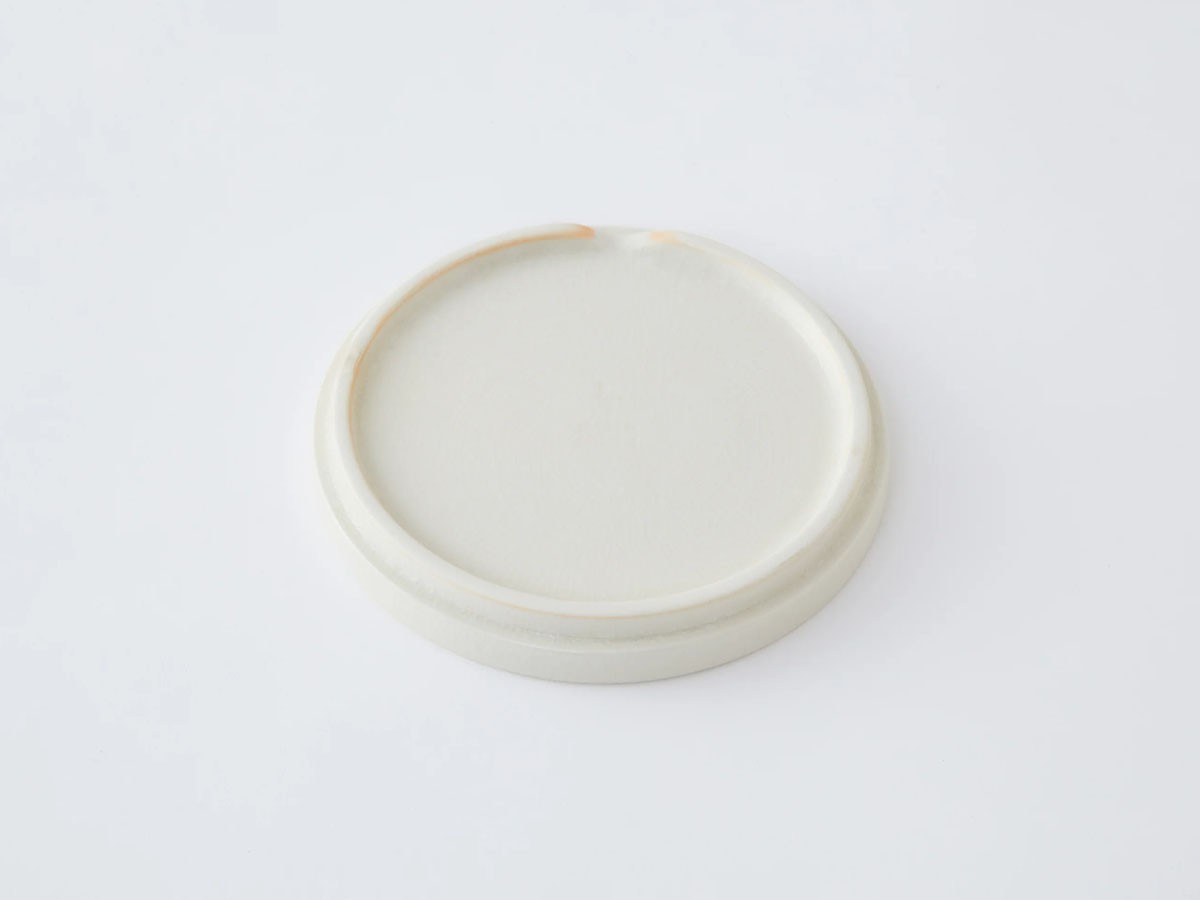 HASU WHITE CRACKLE Plate M / ハス 白貫入 中皿 （食器・テーブルウェア > 皿・プレート） 9