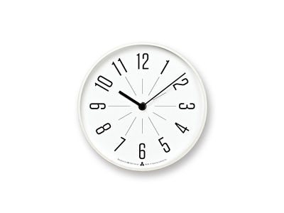 【美品】Lemnos GUGU レムノス 日本製 掛時計 粟辻デザイン 粟辻デザイン / AWATSUJI designの壁掛け時計 - インテリア・家具通販