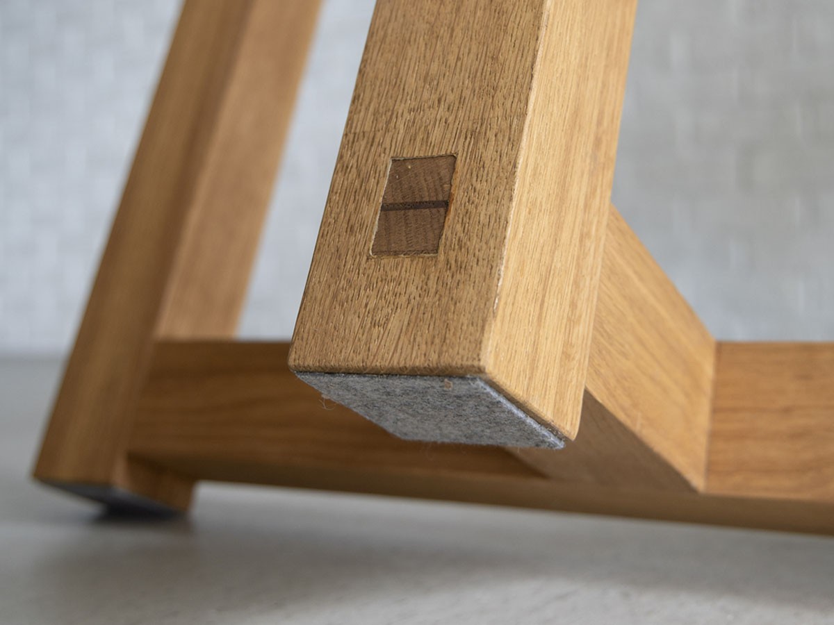 Easy Life SOLIT DINING TABLE / イージーライフ ソリット ダイニングテーブル
ライブエッジ天板 + 木脚 （テーブル > ダイニングテーブル） 18