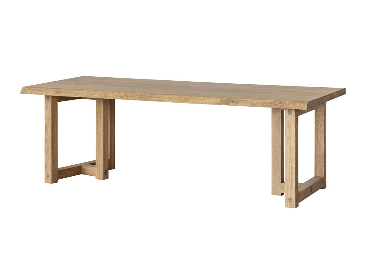 Easy Life SOLIT DINING TABLE / イージーライフ ソリット ダイニングテーブル
ライブエッジ天板 + 木脚 （テーブル > ダイニングテーブル） 3