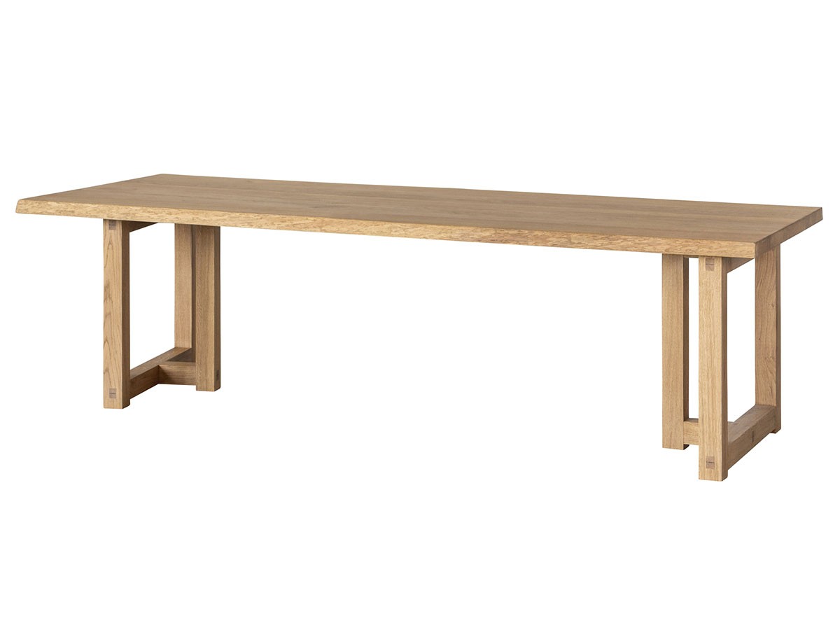 Easy Life SOLIT DINING TABLE / イージーライフ ソリット ダイニングテーブル
ライブエッジ天板 + 木脚 （テーブル > ダイニングテーブル） 5