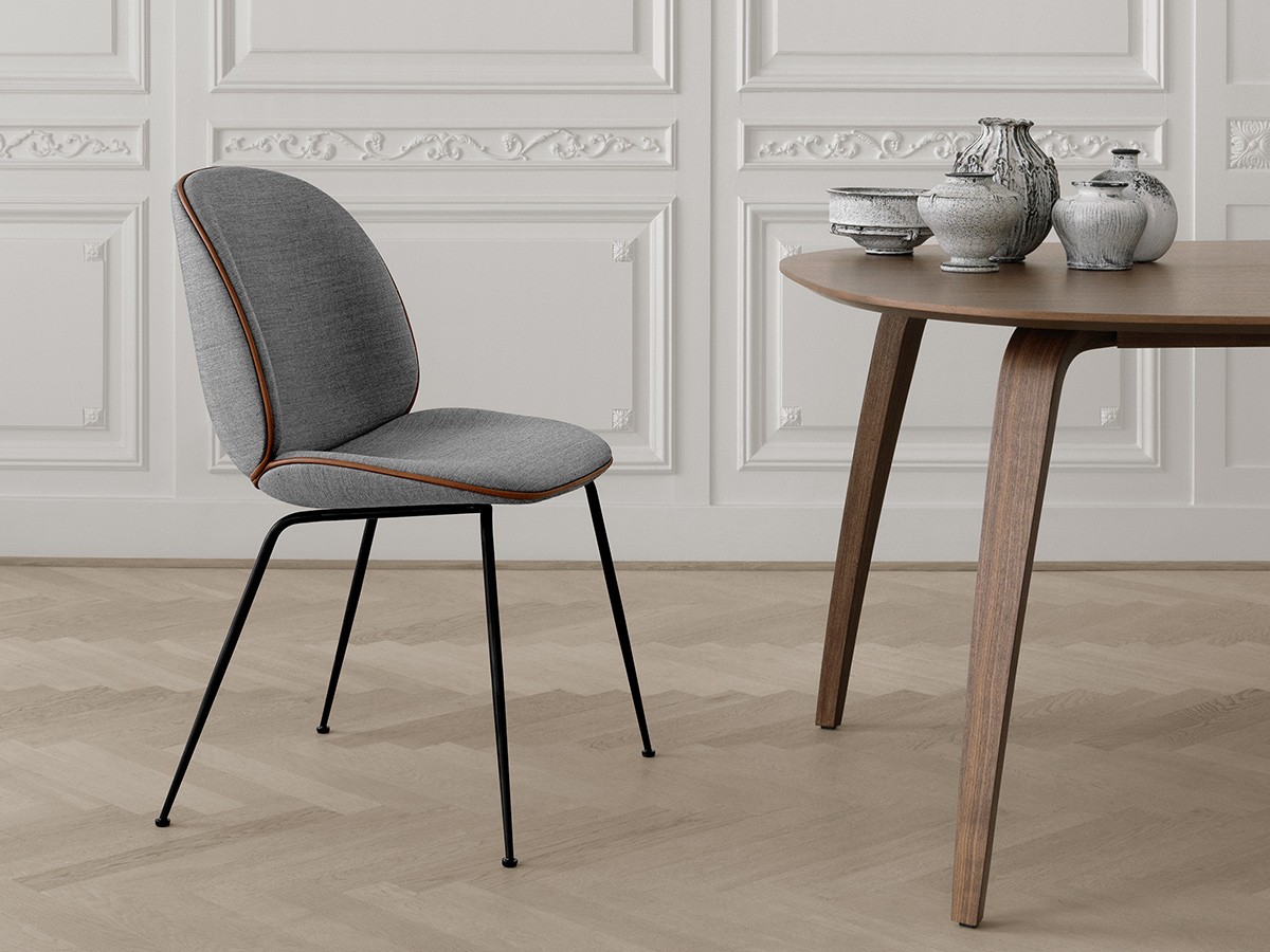 GUBI Beetle Dining Chair Un-upholstered - Conic base / グビ