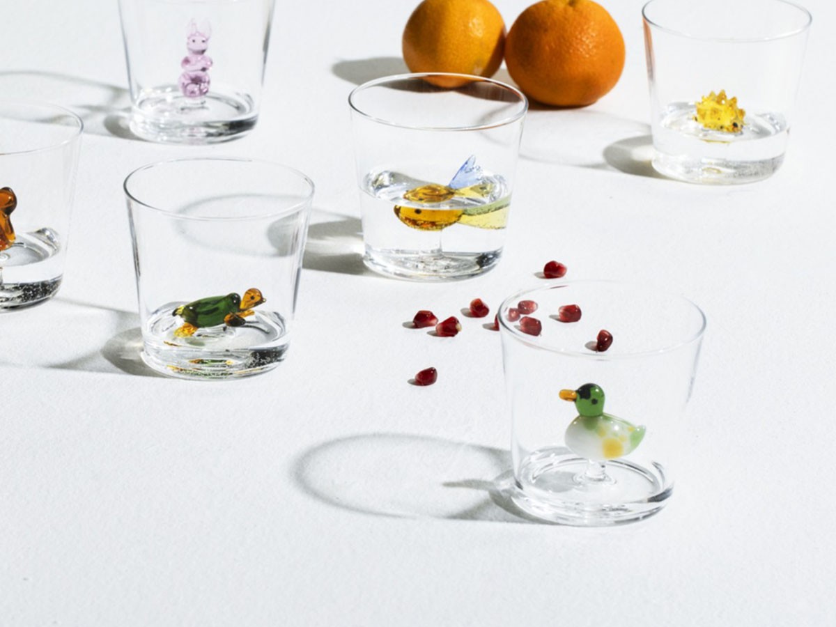 ICHENDORF MILANO Animal Farm Tumbler 
Hedgehog / イッケンドルフ・ミラノ アニマルファーム タンブラー 
ハリネズミ 350ml （食器・テーブルウェア > タンブラー・グラス） 4