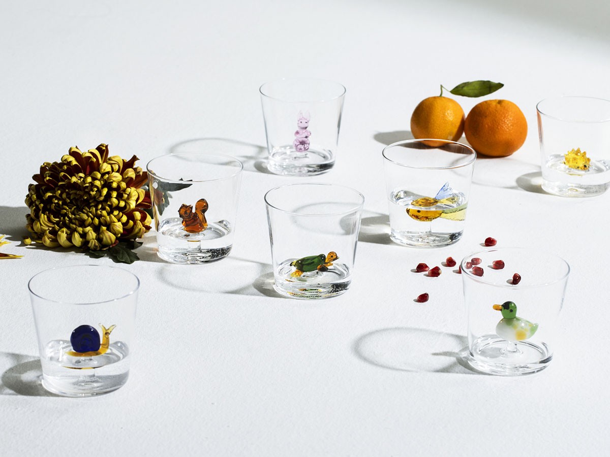 ICHENDORF MILANO Animal Farm Tumbler 
Hedgehog / イッケンドルフ・ミラノ アニマルファーム タンブラー 
ハリネズミ 350ml （食器・テーブルウェア > タンブラー・グラス） 3