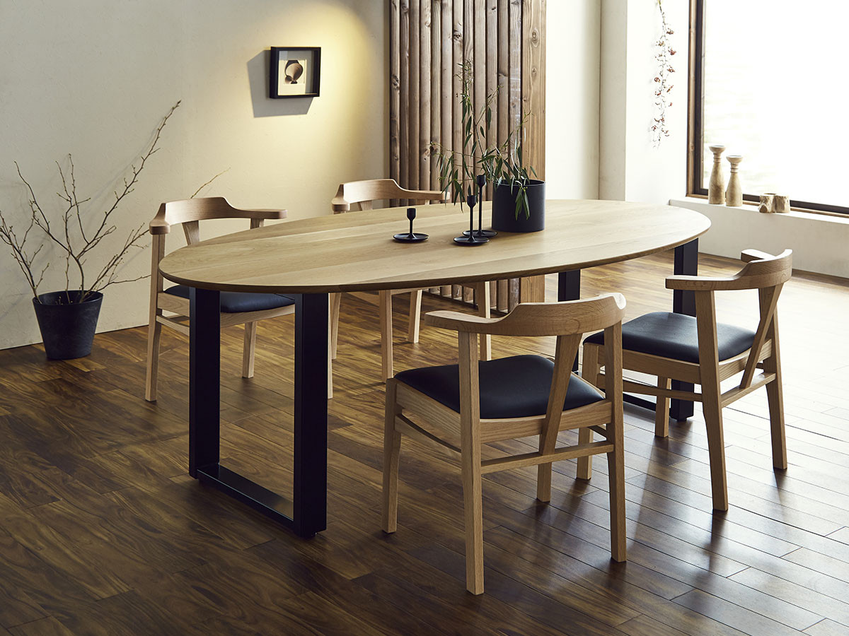 OVAL DINING TABLE / 楕円型 ダイニングテーブル #100181（幅200cm） （テーブル > ダイニングテーブル） 5