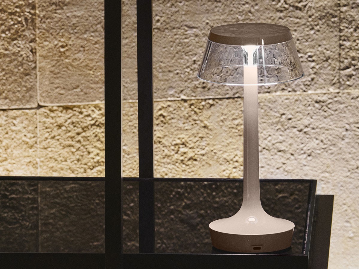 FLOS Bon Jour Unplugged / フロス ボンジュール アンプラグド（オールモストホワイト） （ライト・照明 > テーブルランプ） 7