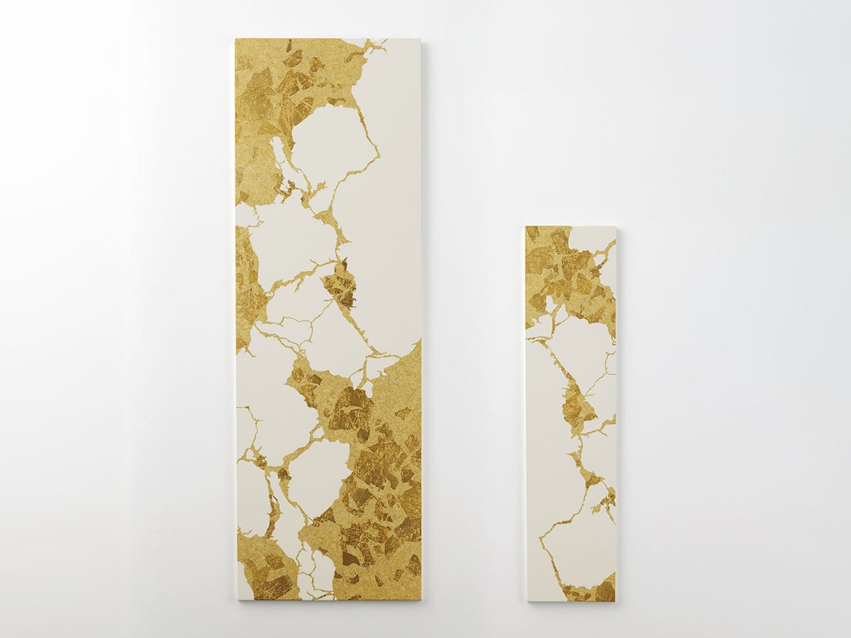 箔一 アートパネル 金継ぎ 白 / はくいち アートパネル 金継ぎ 白 L （アート・オブジェ > ウォールアート・アートパネル） 5