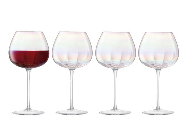 PEARL RED WINE GLASS SET4 1