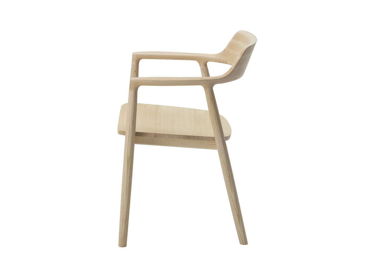 HIROSHIMA Arm Chair / ヒロシマ アームチェア 板座（アッシュ） （チェア・椅子 > ダイニングチェア） 20