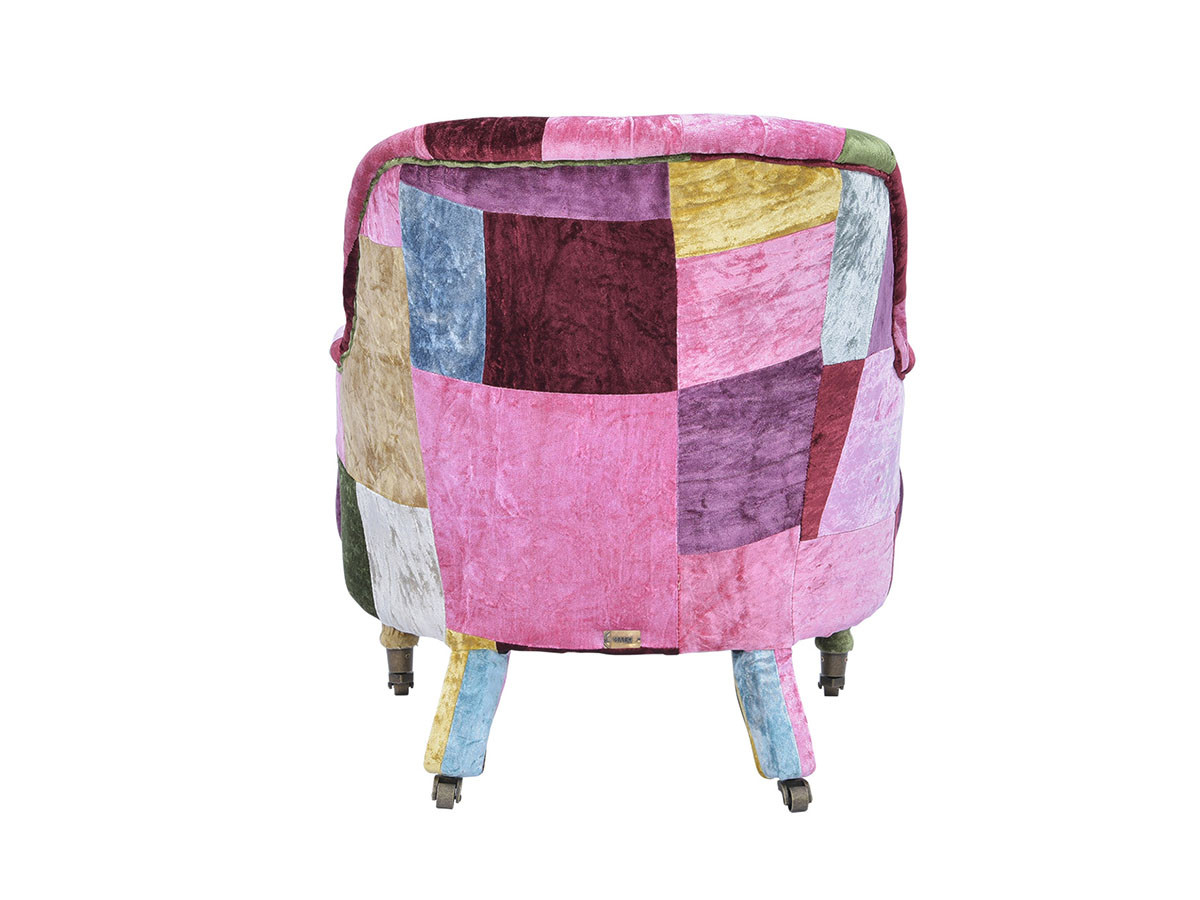 HALO ANNE CHAIR VELVET PATCHWORK BOHEM / ハロ アン チェア